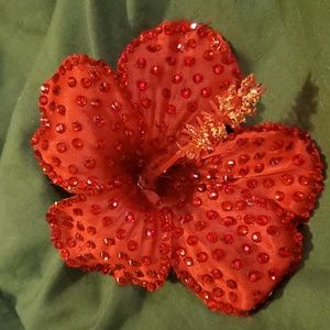 SOLD*********Hibiscus Hair Flower